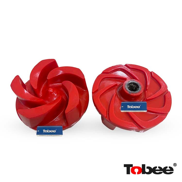 C2127U38 Polyurethane Semi-open Impeller for 3/2CAH Centrifugal Slurry Pump