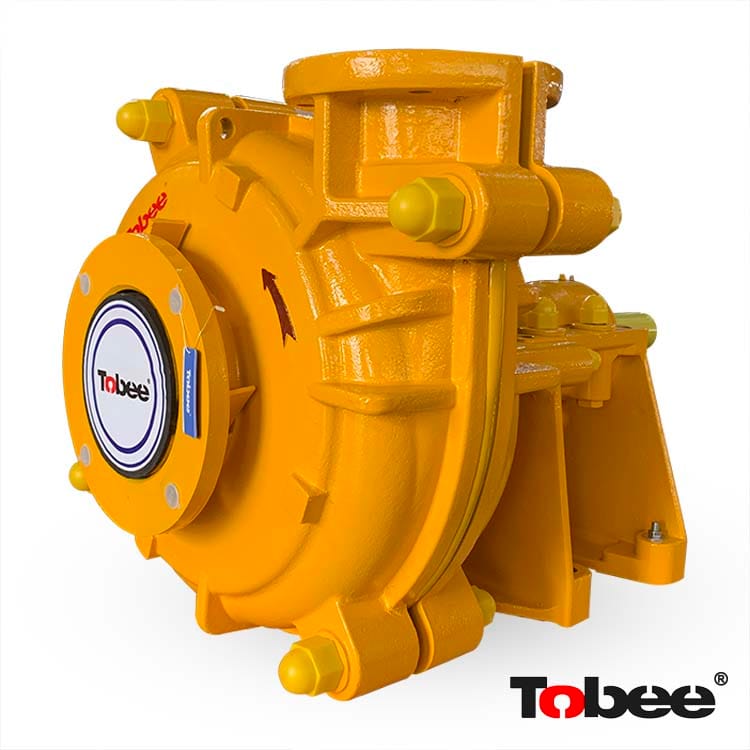 Horizontal Centrifugal Pump 6/4 DAH pumping crude oil sludge