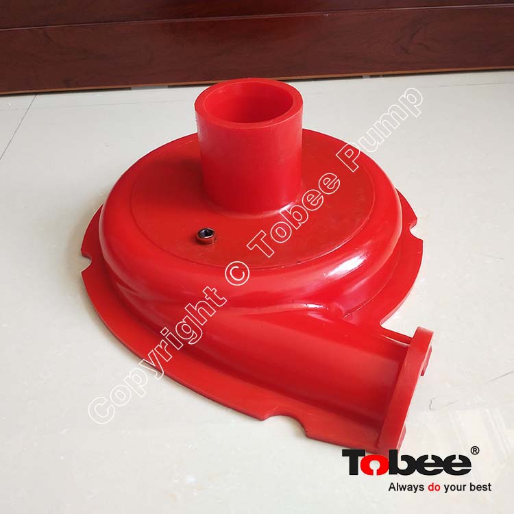 Slurry pump wearing parts cover plate liner