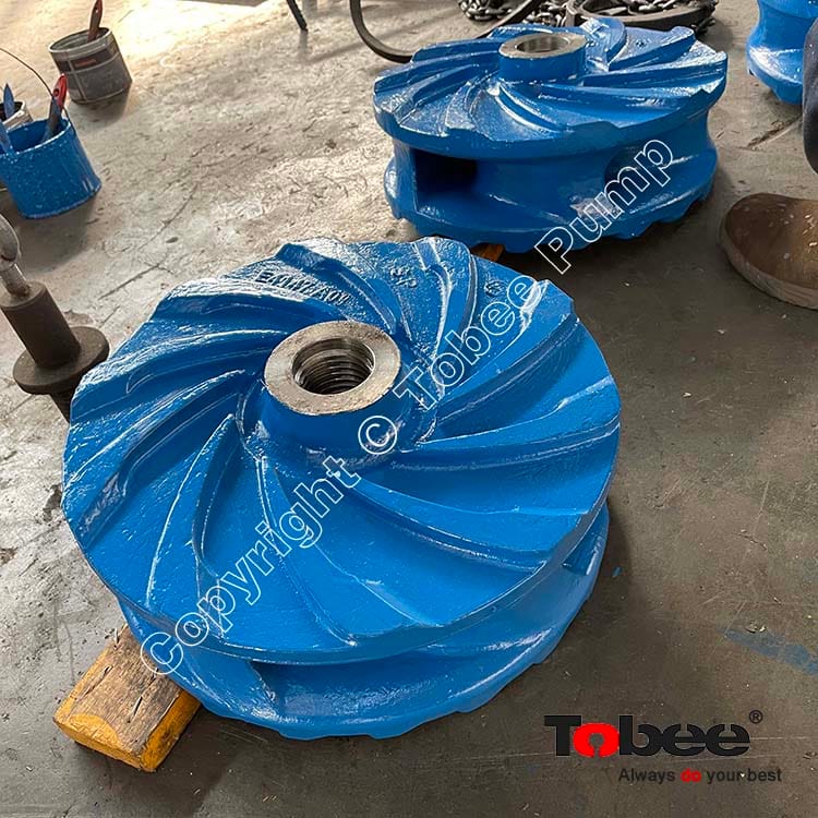 standard slurry pump impeller