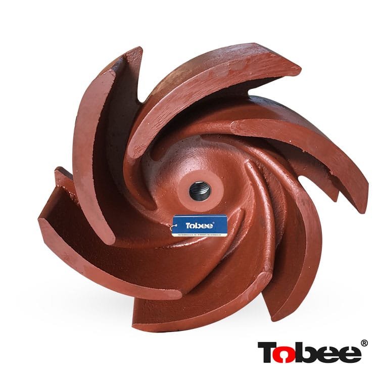 SB6x5-11J Centrifugal Sand Pump Impeller used for Drill Mud Pump
