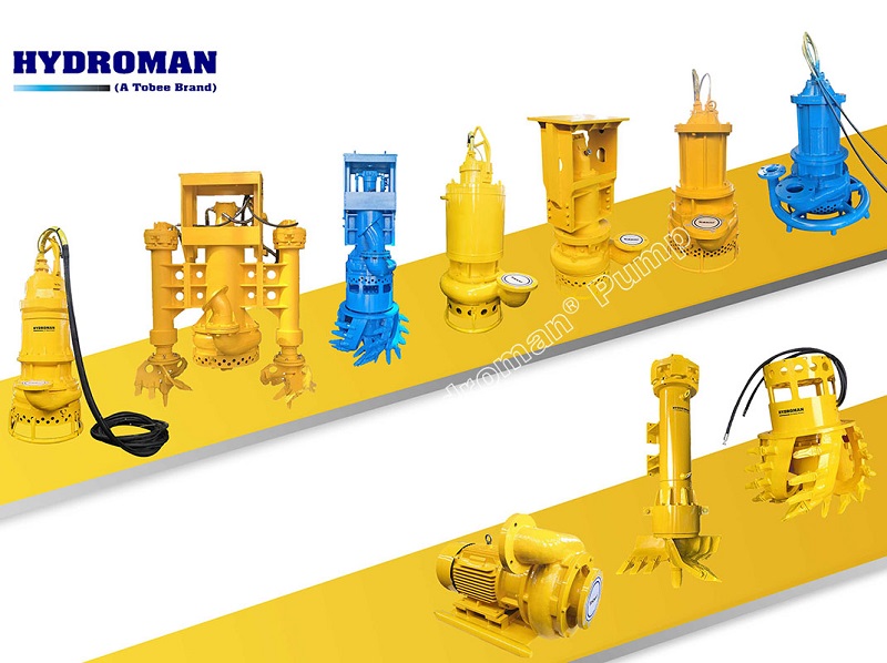 Hydraulic Submersible Suction Dredging Sand Pump with Head Cutters