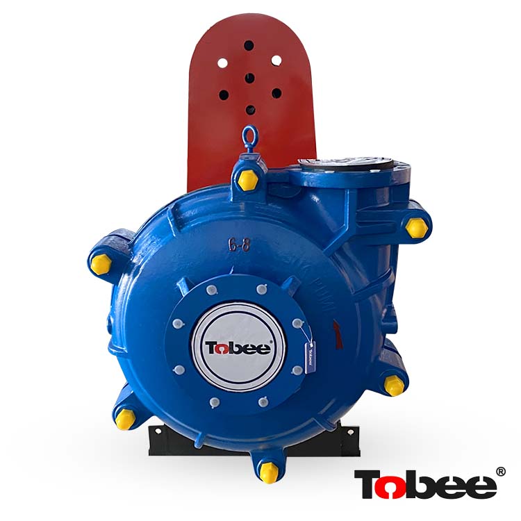 THR8X6E Rubber Lined Pumping Slag Horizontal Pump with ZV Driven