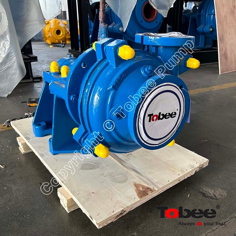 75CL Slurry Pump on Screens in Mech Mill