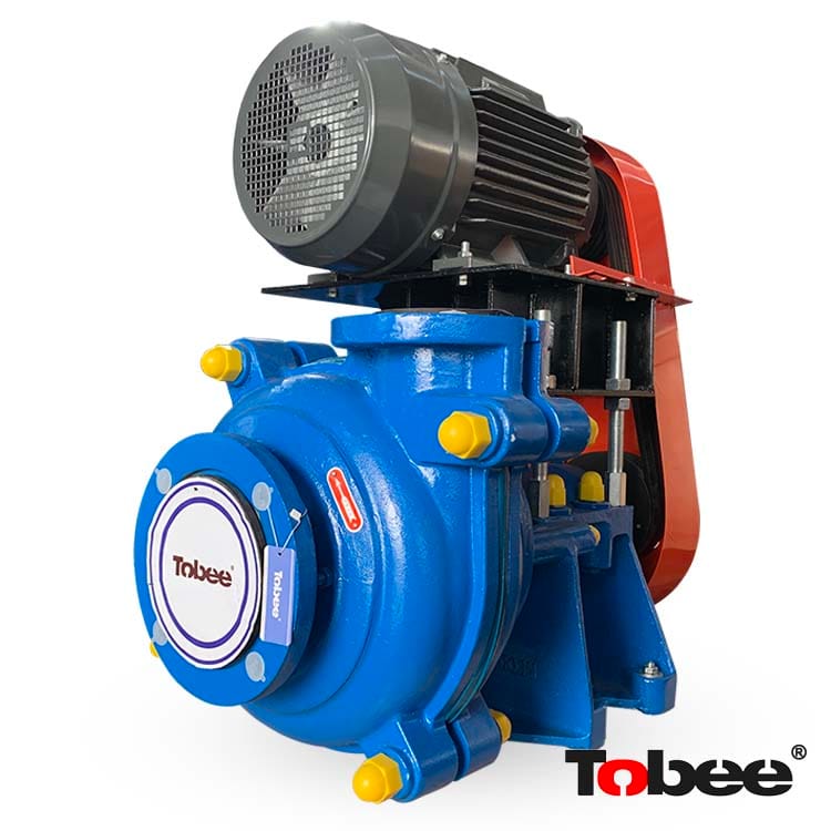 Rubber Lined Mineral Sand Slurry Pump 4/3C-AHR with CV Driven type