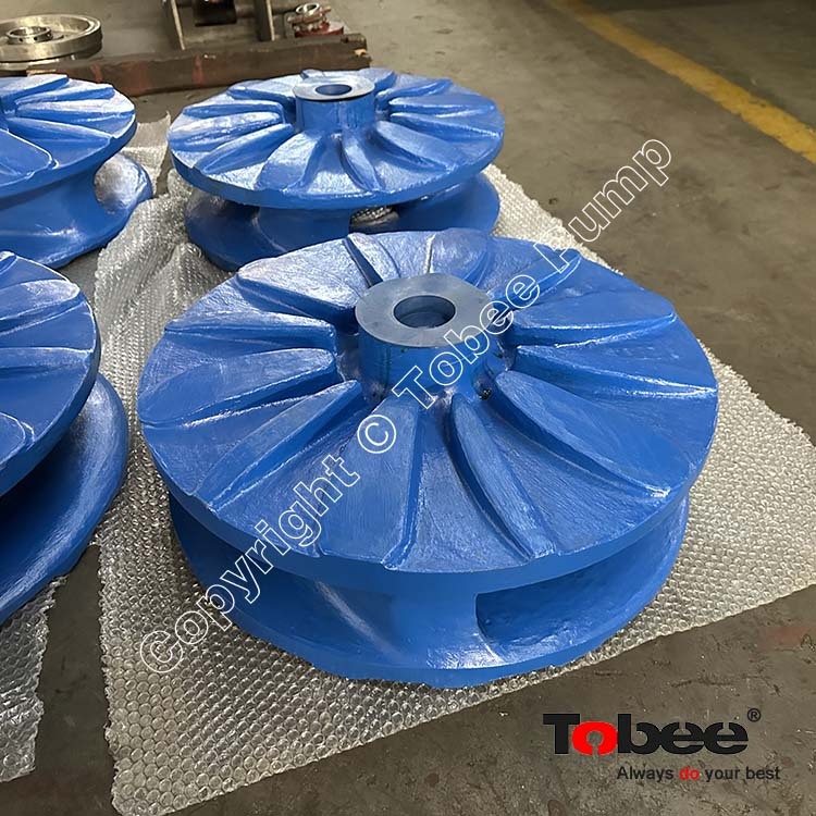 3 Vanes Slurry Pump Part Impeller