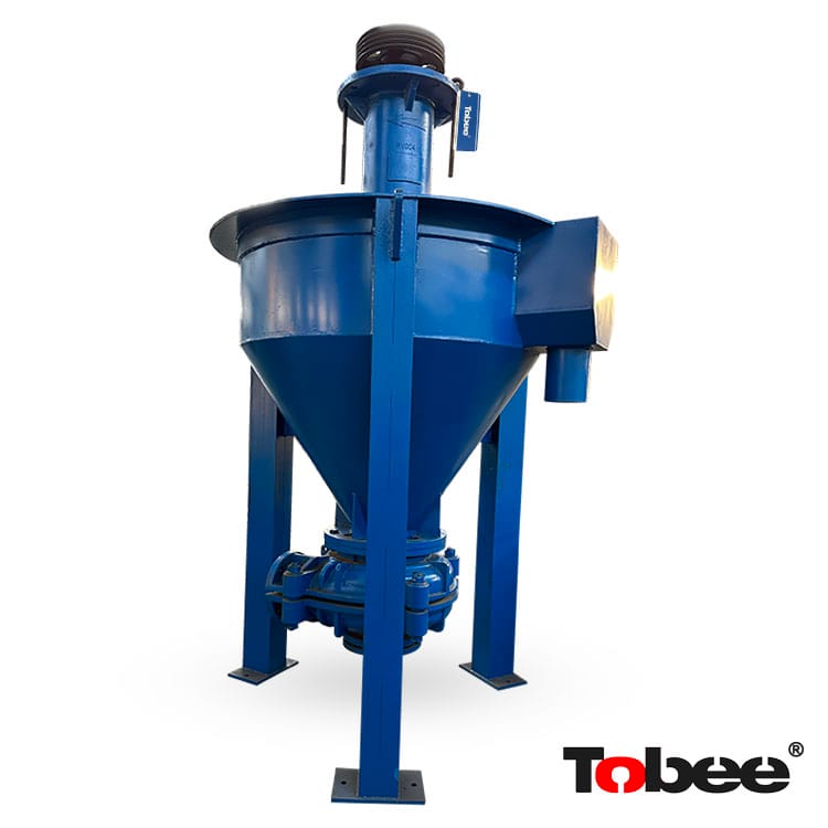 Cantilevered Centrifugal 4RV-AF Froth Vertical Slurry Pump