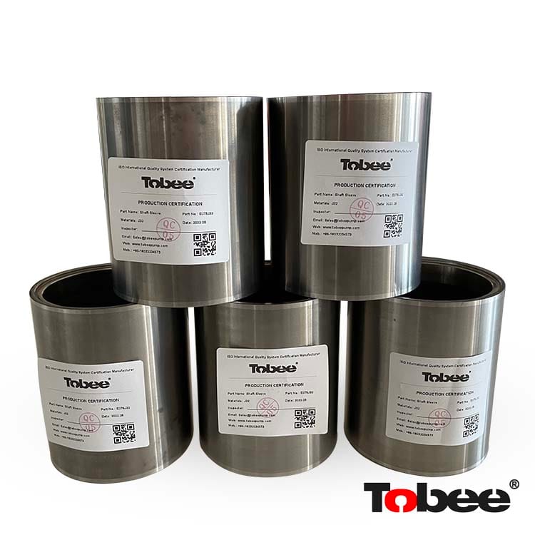8/6E-AH Slurry Pump Parts E075J32 Shaft Sleeves