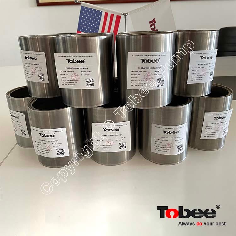 Gravel Pump Parts Shaft Sleeves