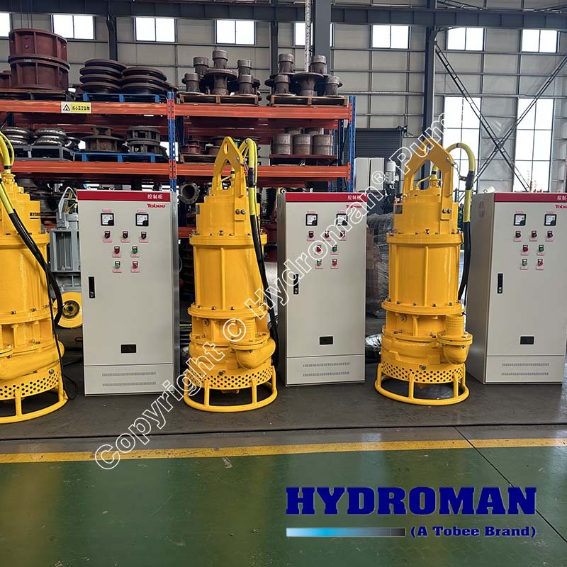 Electric submersible slurry pump