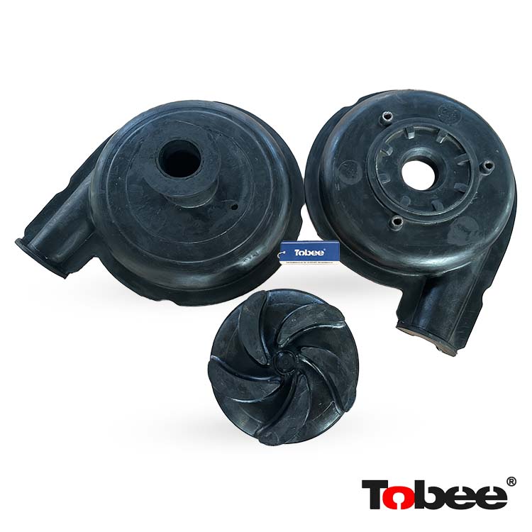 THR1.5x1B Centrifugal Slurry Pump Rubber Wear Parts