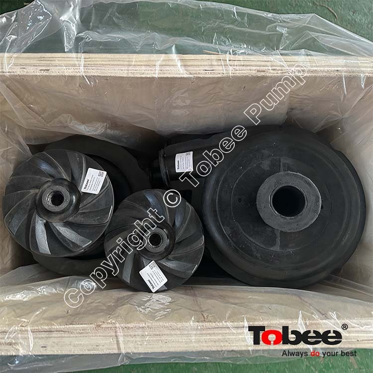 1.5/1B-AH Rubber Lined Slurry Pump Impeller B1127R55