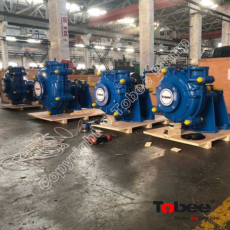 8x6E-AH Mining high density slurry pump