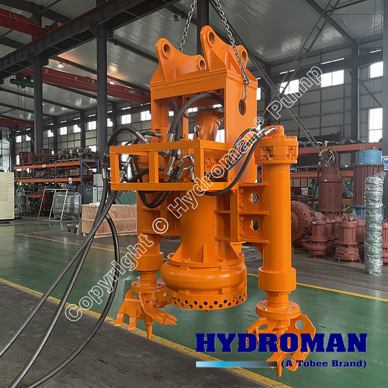 Hydraulic Submersible Sand Suction Dredge Pumps