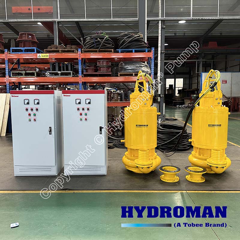 Hydroman® submersible solids sand handling pumps