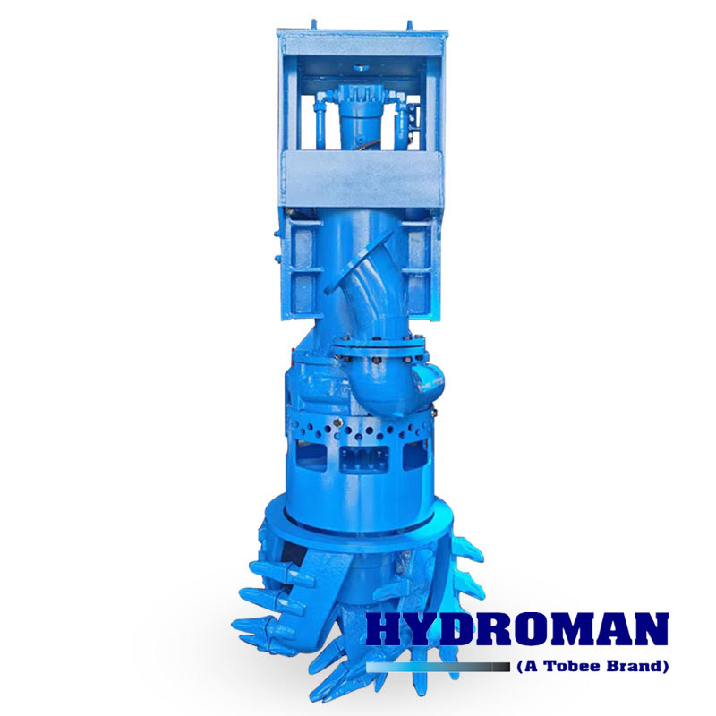Hydraulic Driven Submersible Sand Dredging Slurry Pump with Head Cutter