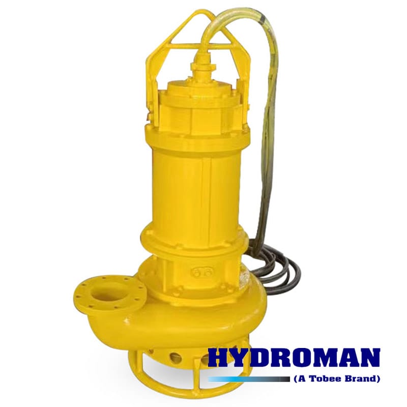 Heavy Duty Submersible Slurry Pump with Water Jet Ring for Tailings Recycling
