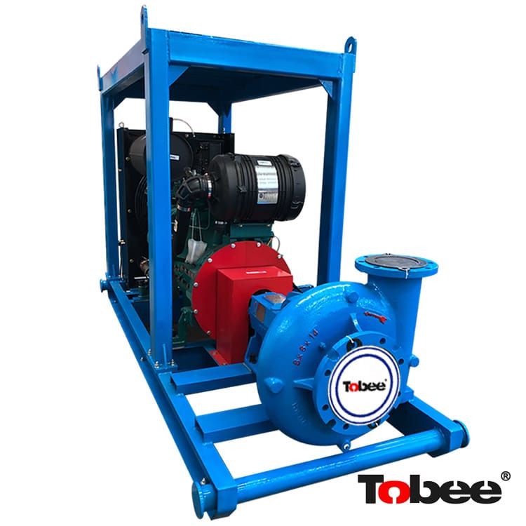 Mission Magnum I Series 8x6x14 Centrifugal Pump with Diesel Engine
