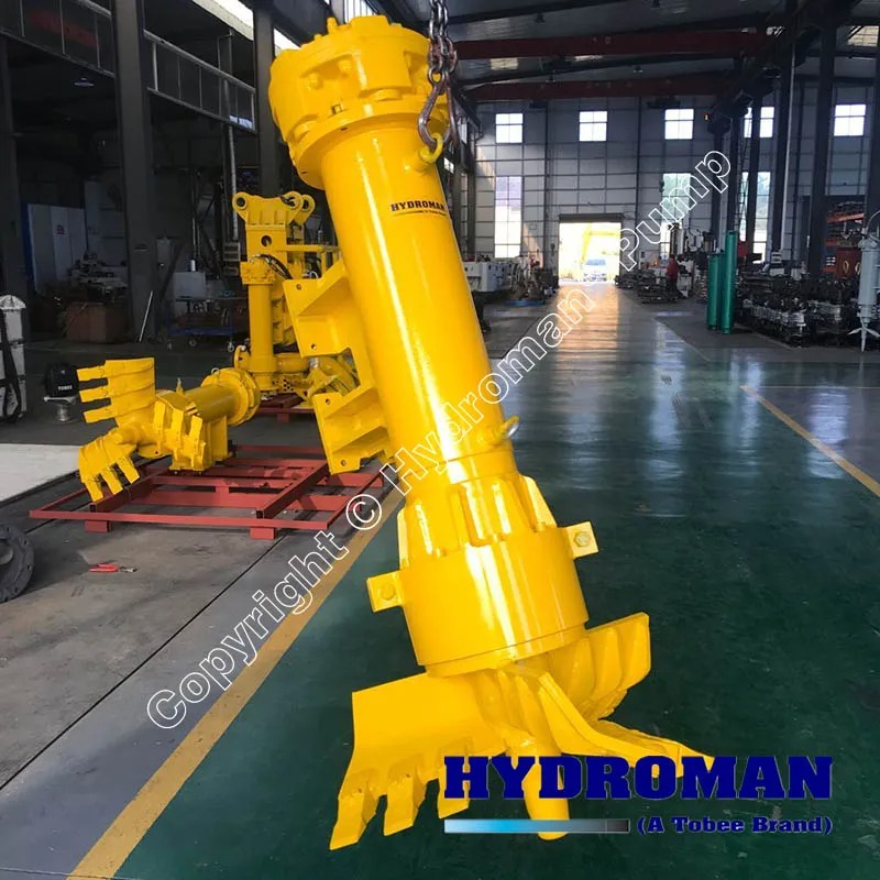 Submersible Agitator Sand Pump with Side Cutter Heads