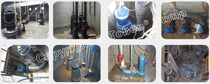 Submersible Pumps for Sewage and Drainage with Cooling Jacket