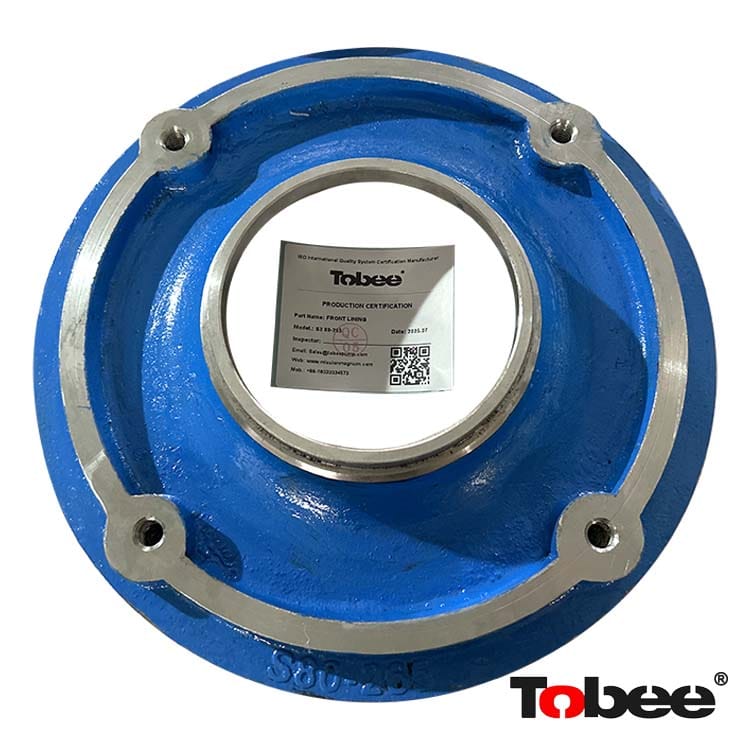 Andman&reg; Front Lining for S3-80-265 Stainless Steel Pulp Pump