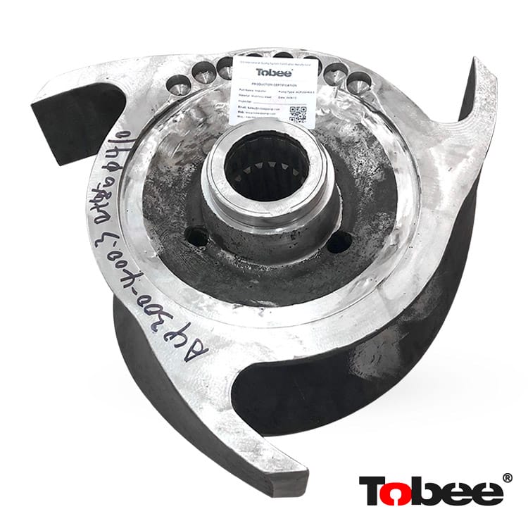 ACP300-400 Centrifugal Process Pulp Pump Impeller