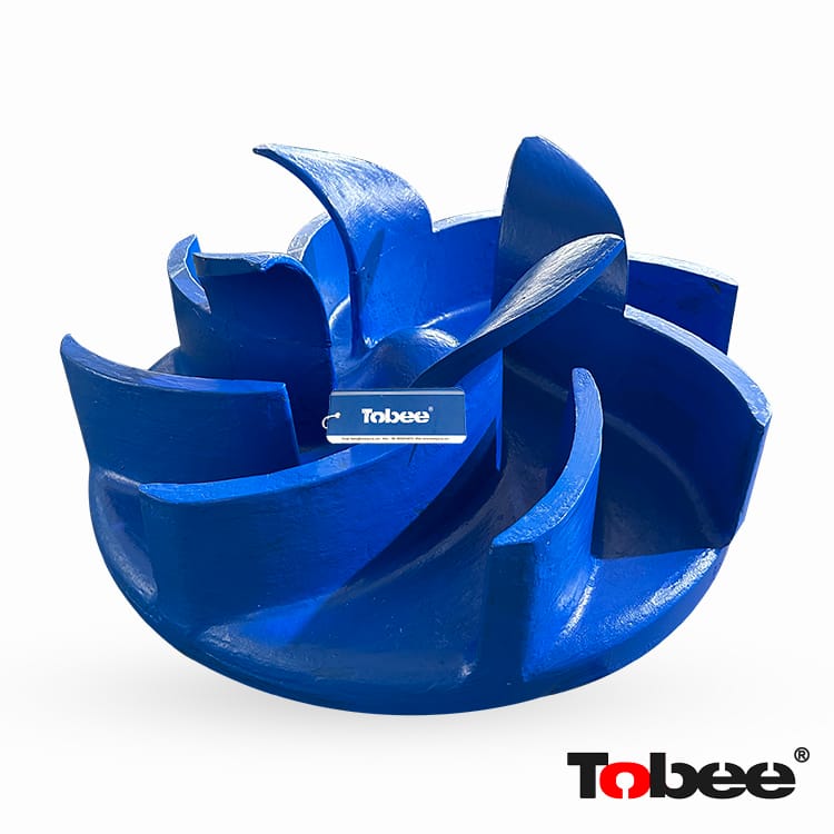8F-THF Horizontal Froth Slurry Pump Impeller for Pumping Mineral Froth