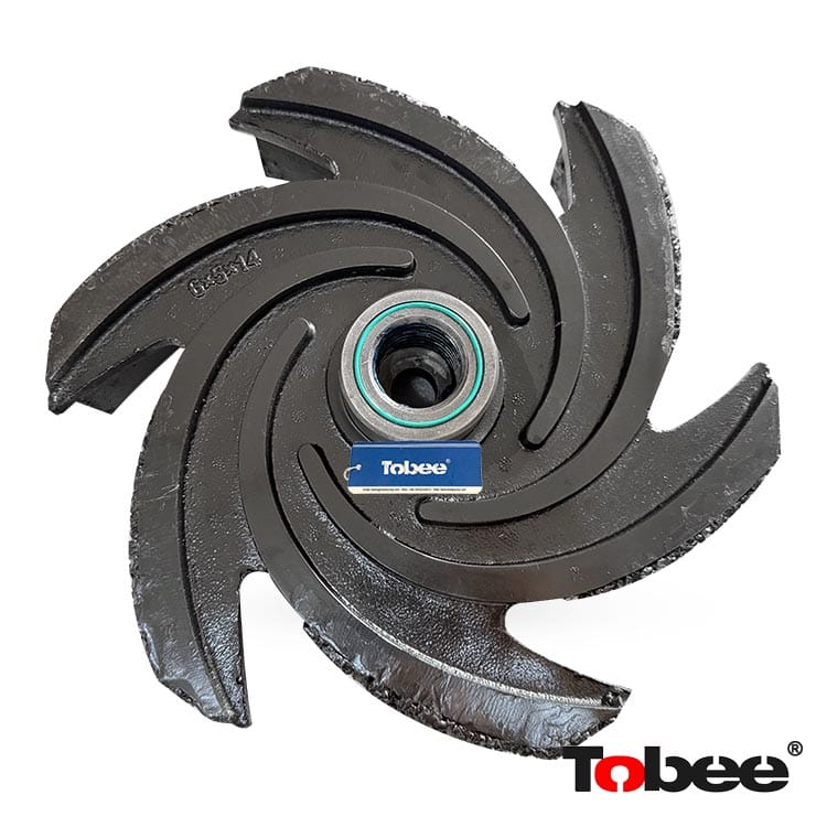 Tungsten Carbide Coating Impeller for Mission Magnum 6x5x14 Centrifugal Pumps