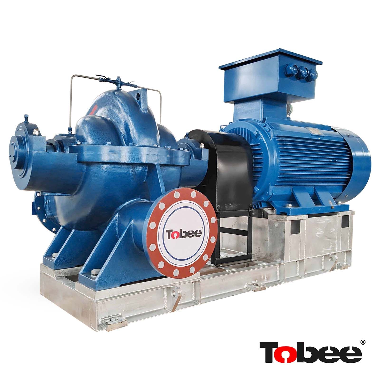Large Flow Horizontal Split-case Pump for Cooling Tower Systems