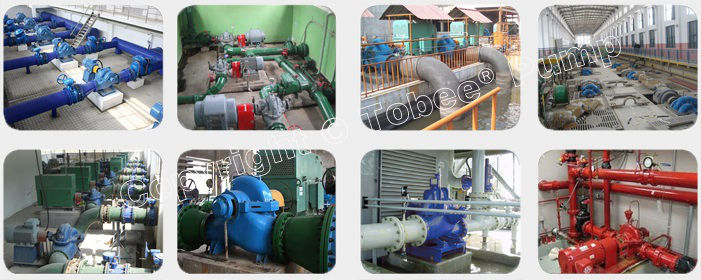 Tobee Horizontal Split Case Fire Pump in Double Suction