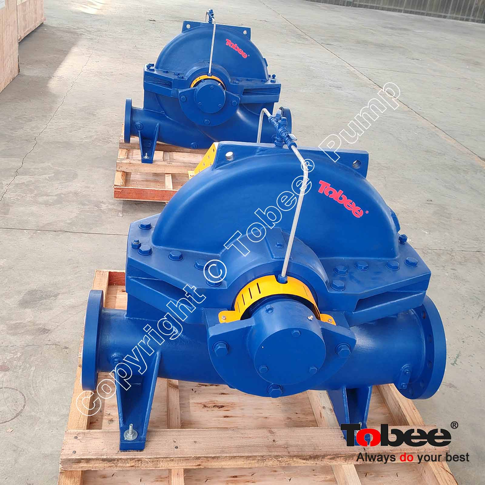 Tobee Horizontal Split Case Fire Pump in Double Suction