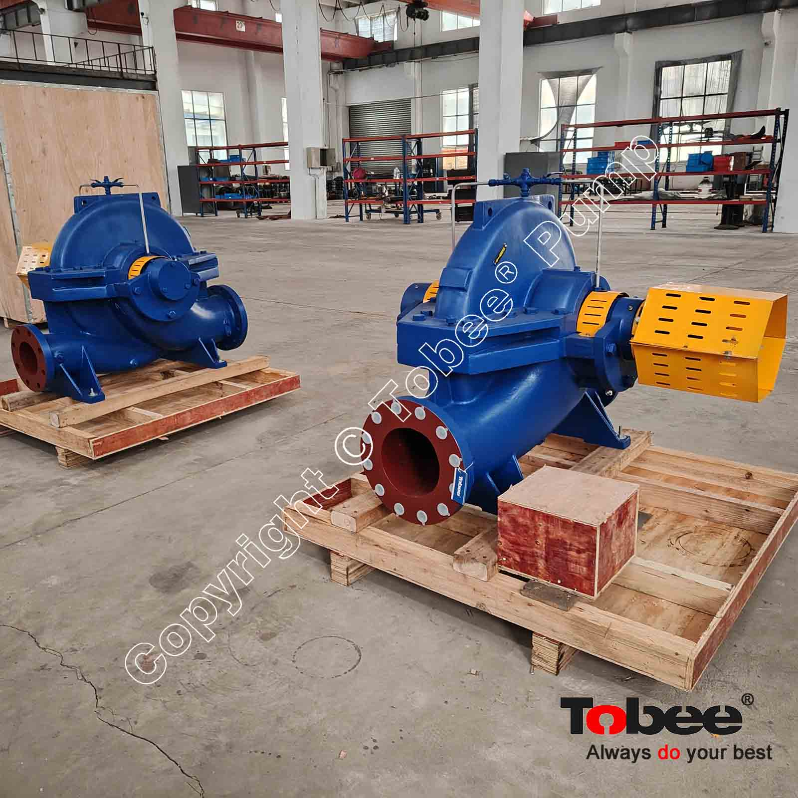 Tobee Horizontal Split Case Fire Pump in Double Suction