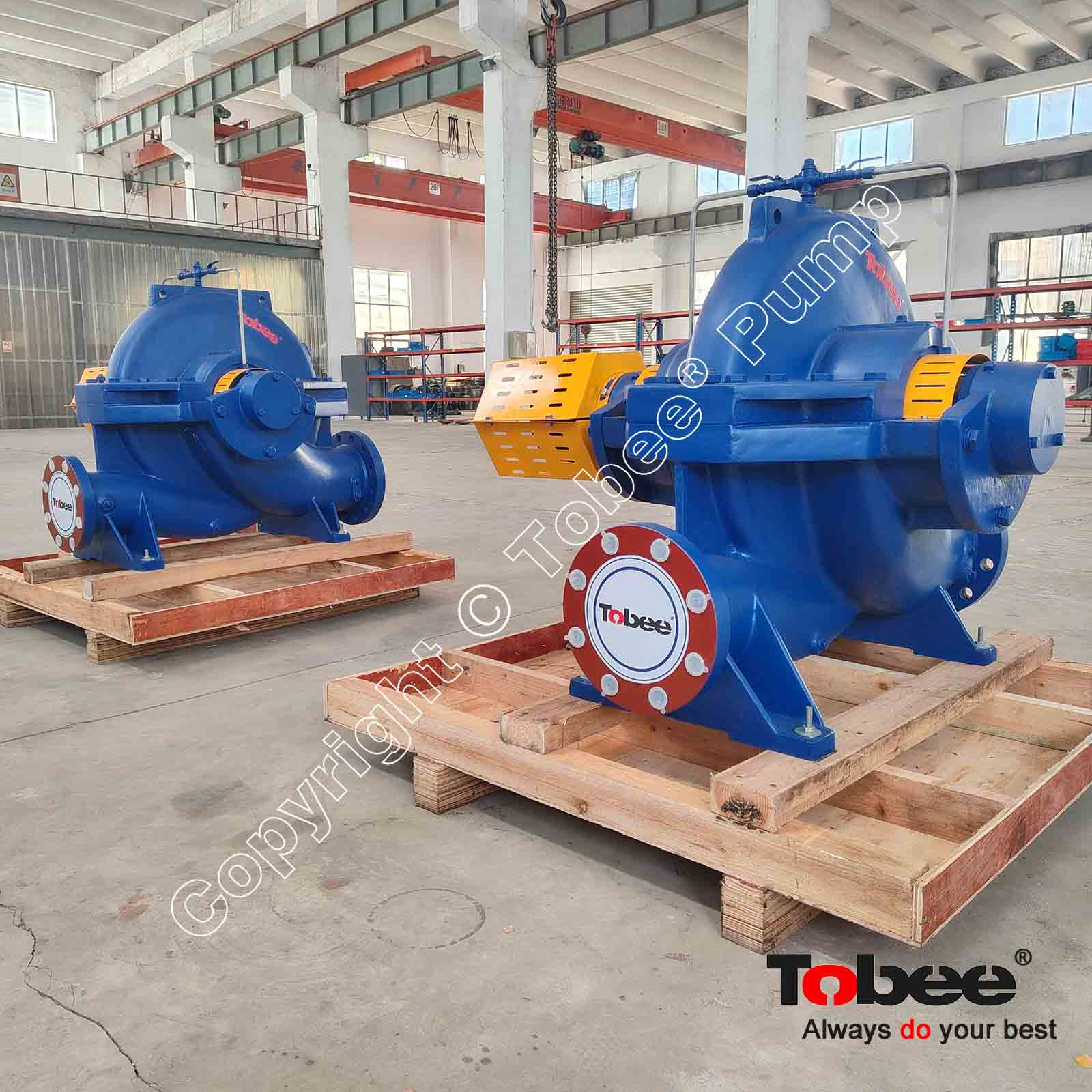 Tobee Horizontal Split Case Fire Pump in Double Suction