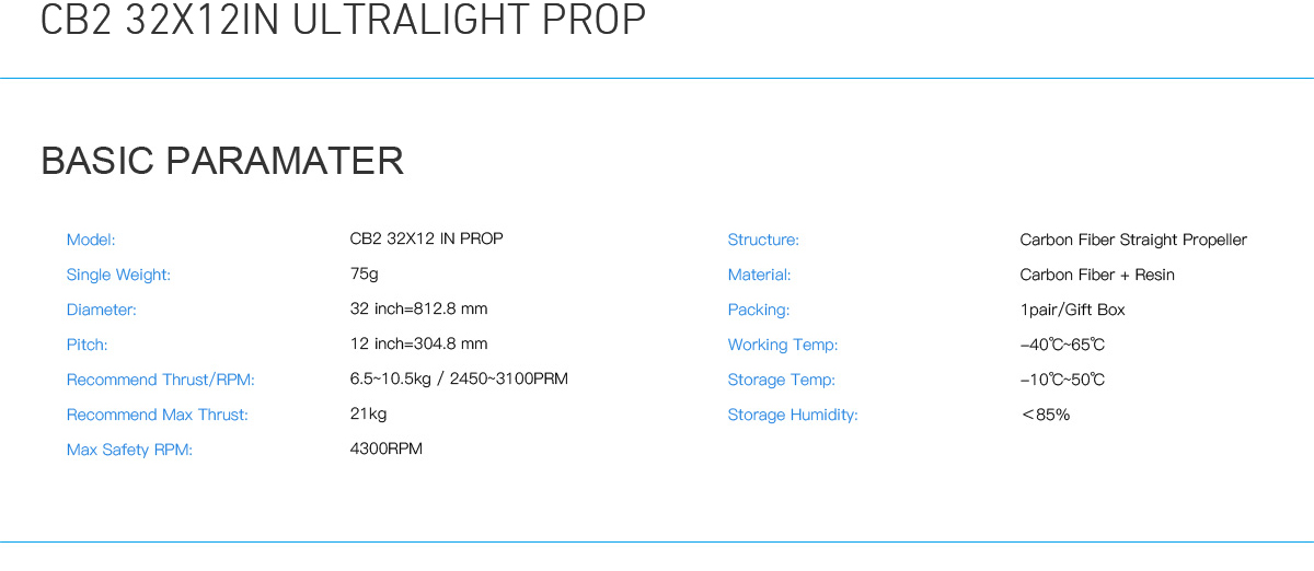 CB2 32X12IN ULTRALIGHT PROP