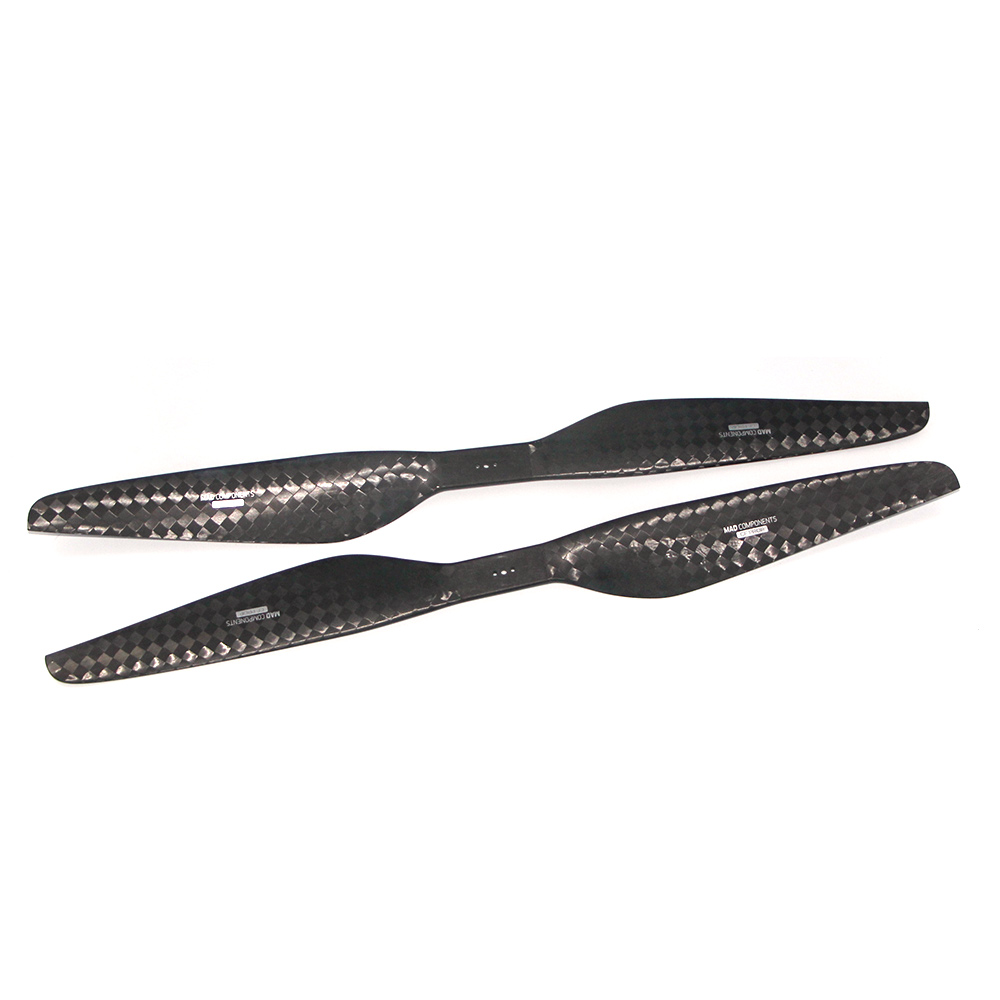 28×9.2in FLUXER Ultralight light  Counter-Rotating carbon fiber propeller for the long-rang drone 1 pair (CW+CCW)