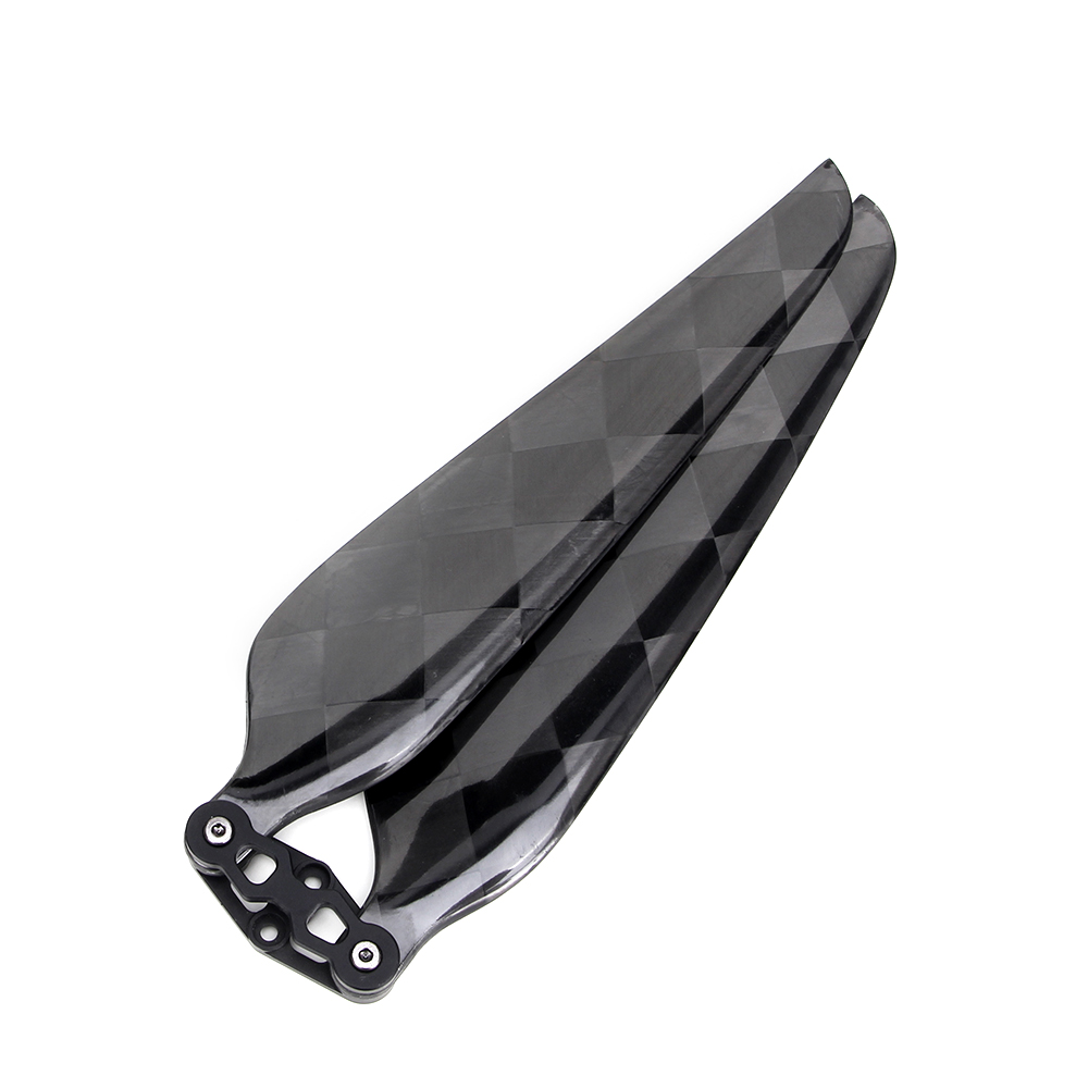 17.5X6.5in  FLUXER Pro Glossy Large lattice Carbon fiber folding propeller for the professional drone and multirotor 1pair(CW+CCW)-6429