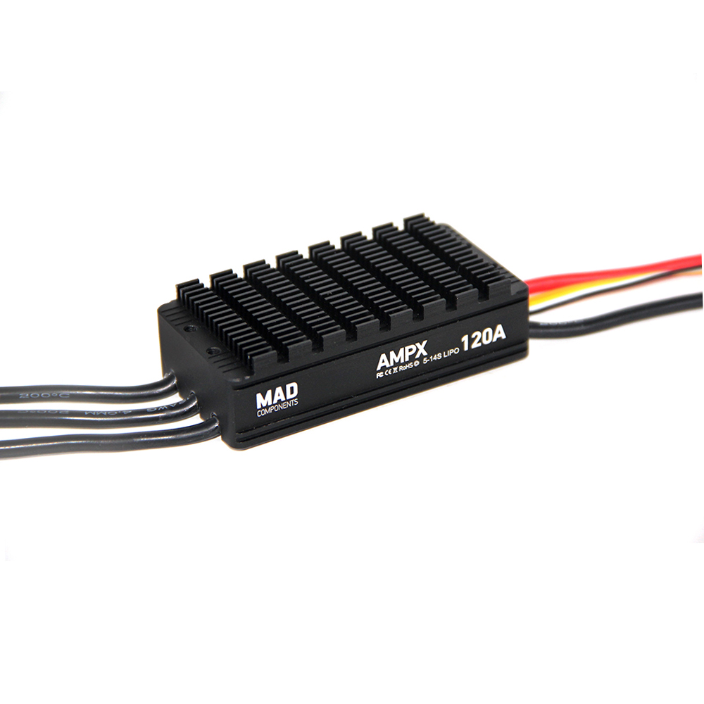 MAD AMPX 120A (5-14S) ESC Regulator for large and heavy delivery multirotor drone