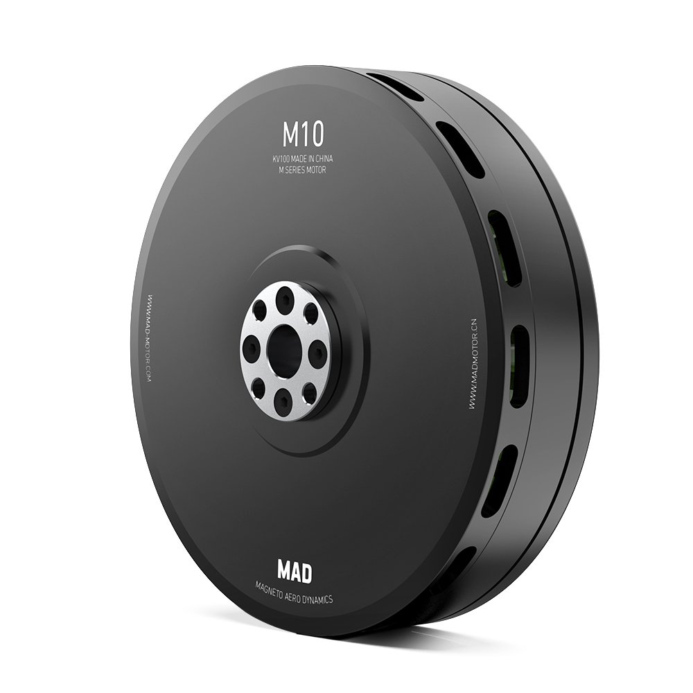 MAD M10 IPE Angular Contact Ball Bearing Version brushless motor for the long flight time multirotor hexacopter octocopte for the long flight time tethered drone