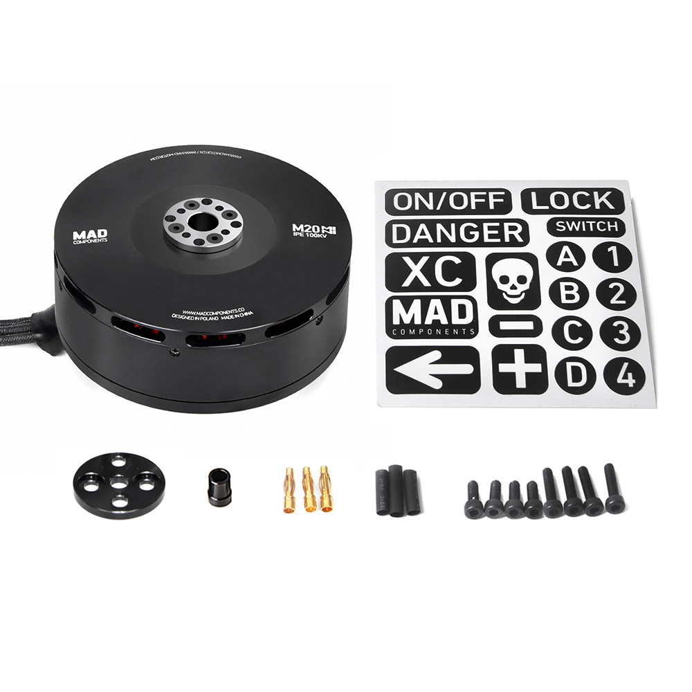 MAD M20 MiNi IPE brushless motor for the heavey hexacopter octocopter fireflighting drone and tethered drone