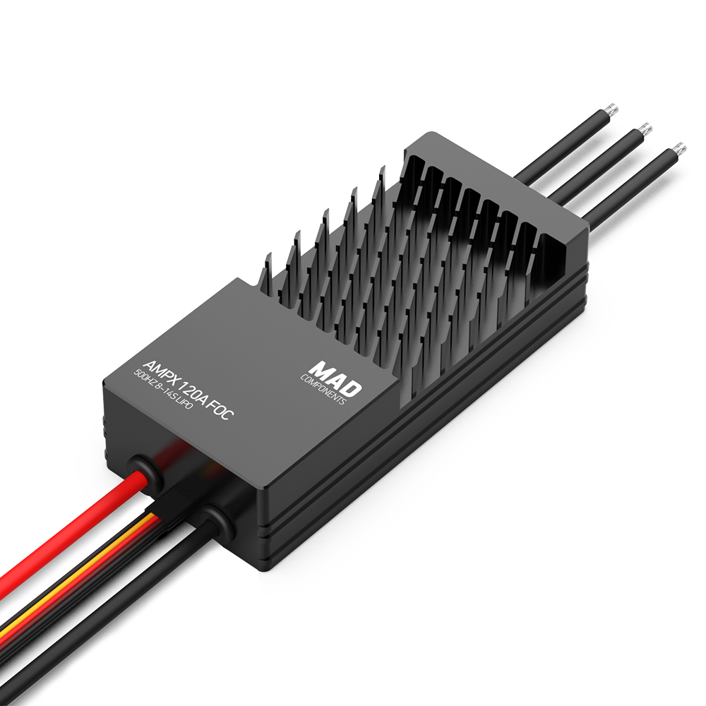 120A 12S FOC ESC for the professional drone, multirotor turned drone arm set Powertrain