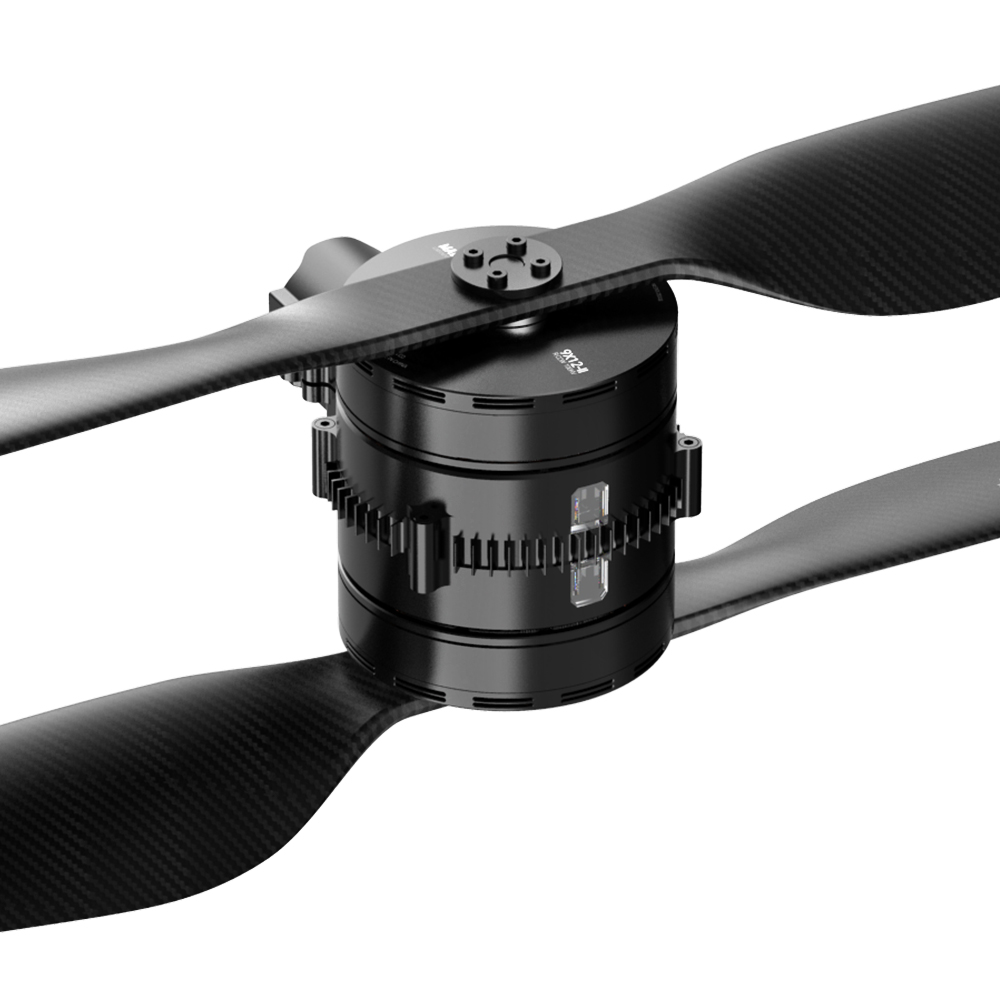 MAD 9X 12-II Coaxial Tuned Propulsion System for the heavy aero drone multirotor
