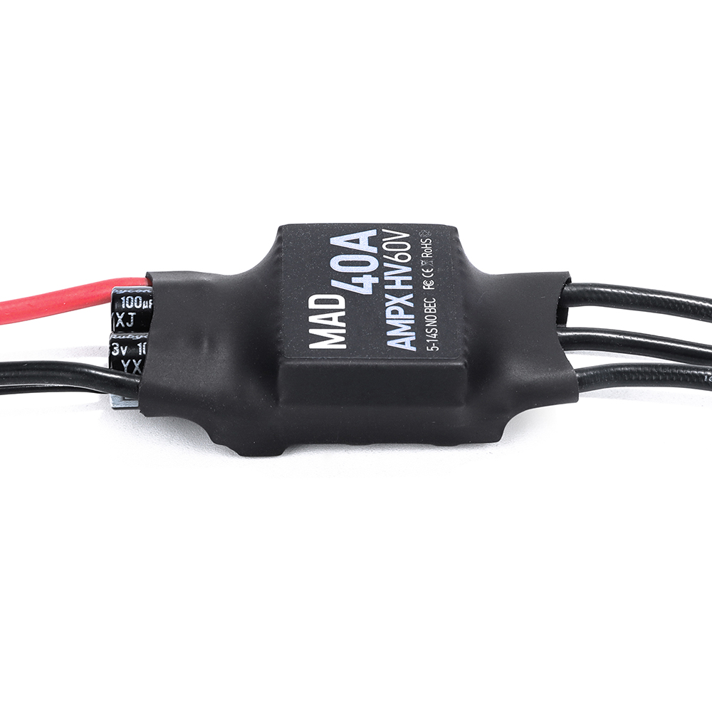AMPX  40A (5-14S) ESC Regulator High Voltage Drone Motor Controller  for long-range mapping drone quadcopter, heaxcopter octocopter
