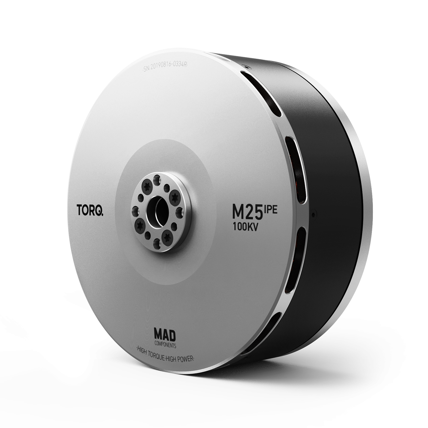 MAD M25 IPE 10kg-20kg hover thrust brushless motor for the heavy drone multirotor delivery aircraft