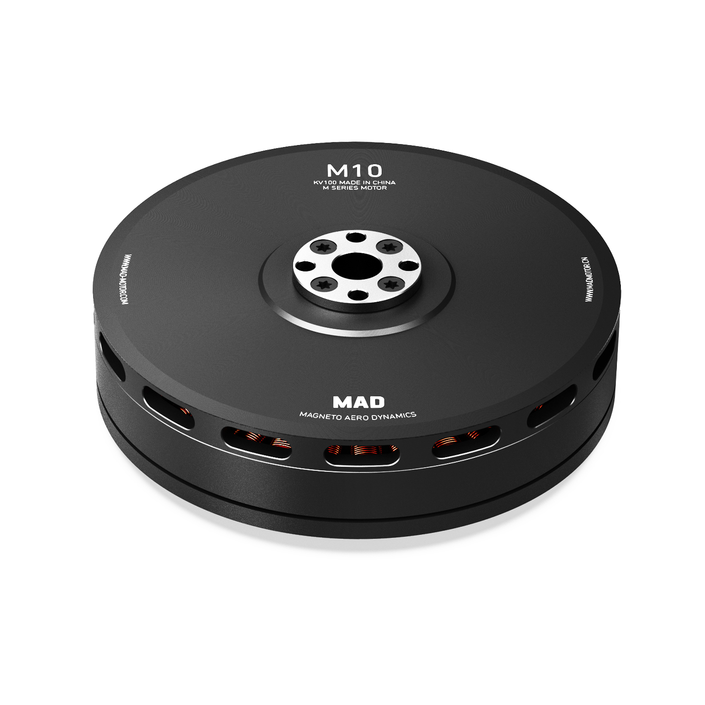 MAD M10 IPE V2.0 Angular Contact Ball Bearing Version brushless motor for the long flight time multirotor hexacopter octocopte for the long flight time tethered drone