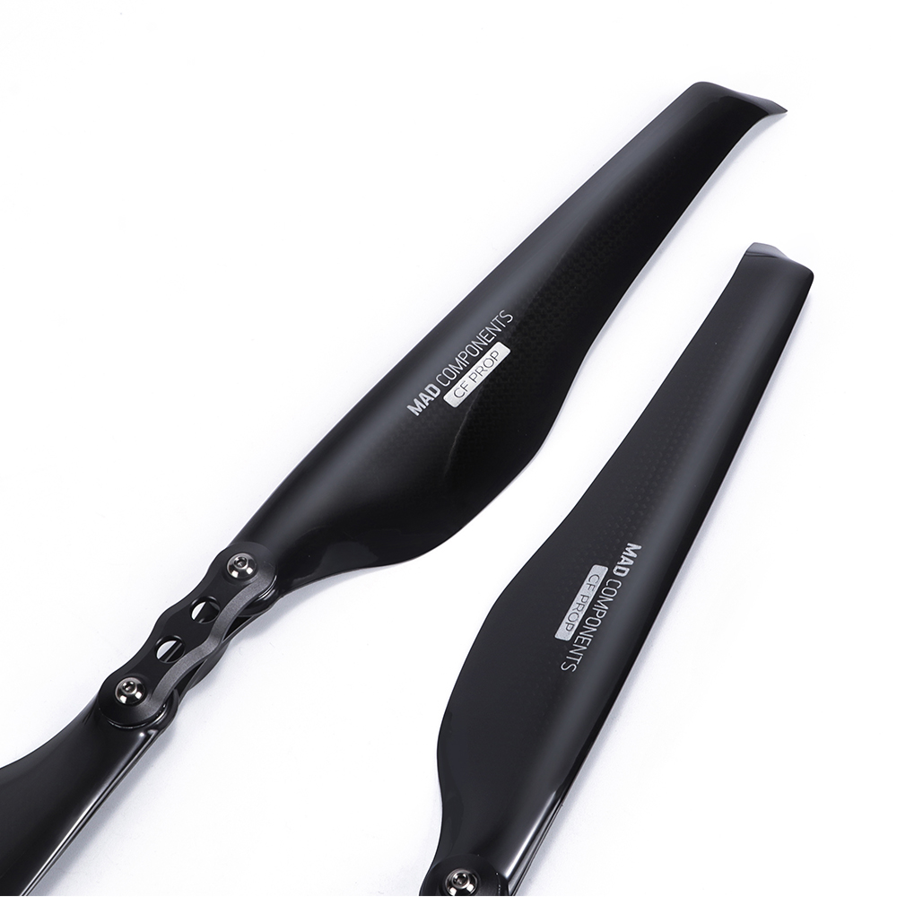 16.2x5.3" inch FLUXER Pro Glossy Carbon fiber folding propeller  for the professional multirotor and drone