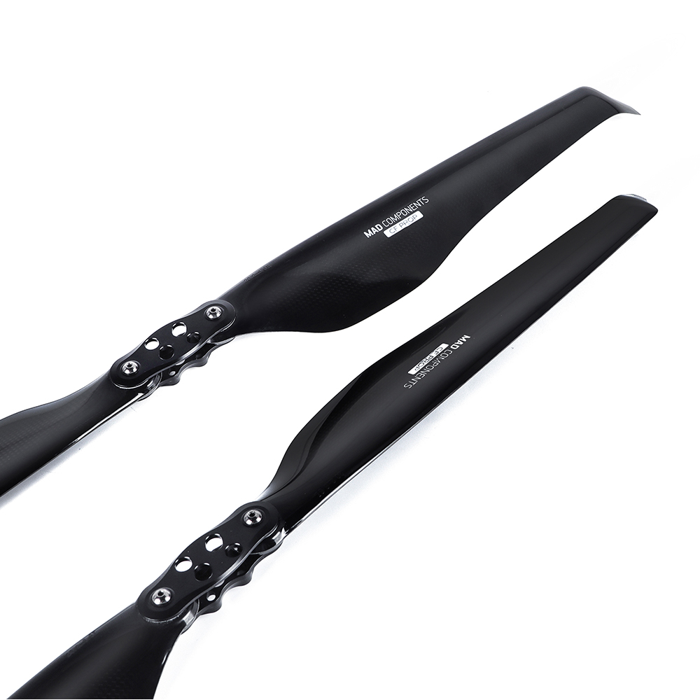 20.2x6.6" inch FLUXER Pro Glossy Carbon fiber folding propeller for the professional drone multirotor