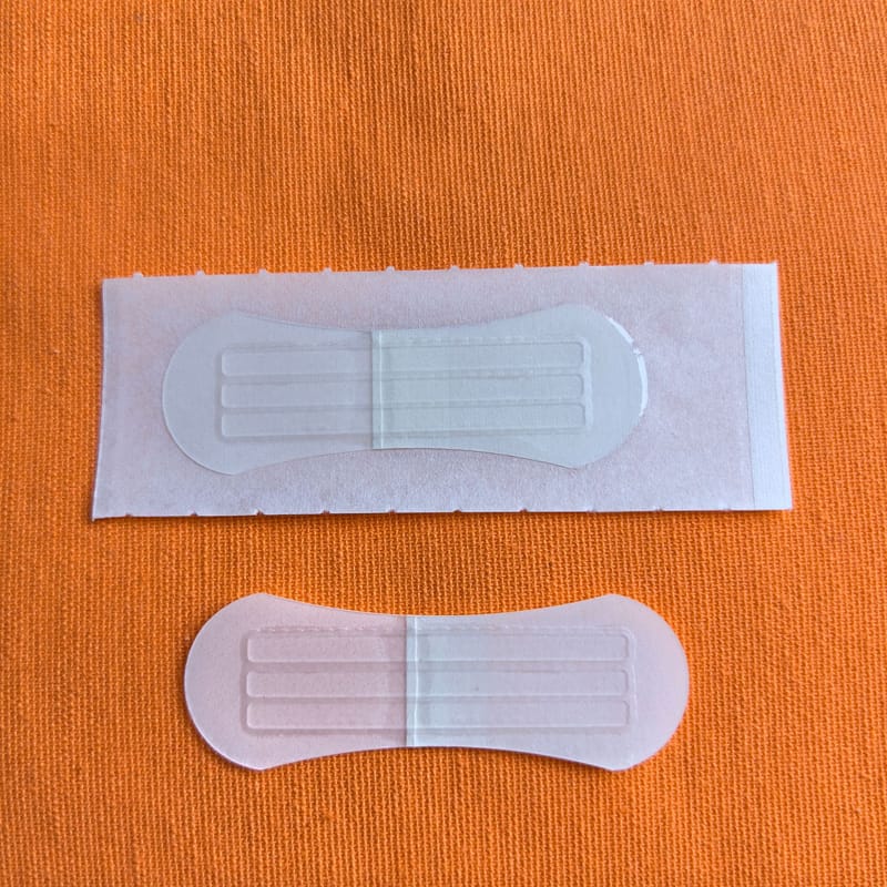 61*21mm transparent