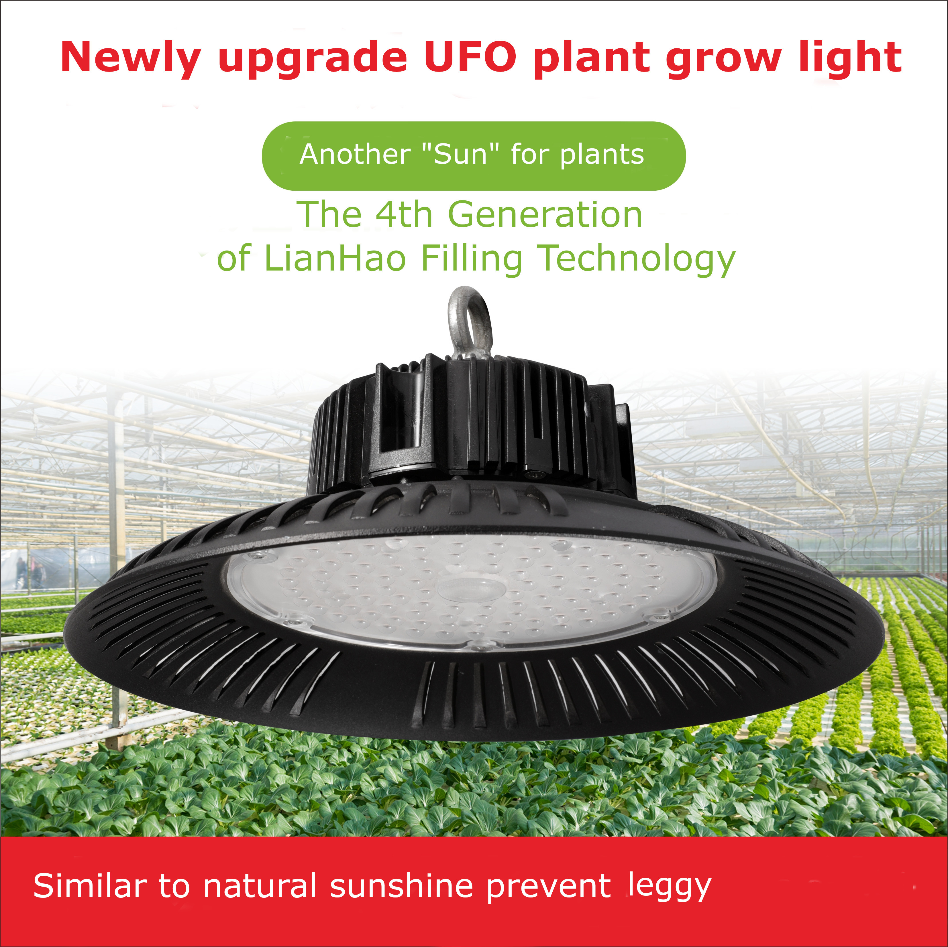 Led UFO plant grow light 100W with New Diodes & IR Lights Full Spectrum Veg Bloom Growing Lamps for Indoor Plants Seeding Flower Led Plant Light Fixture