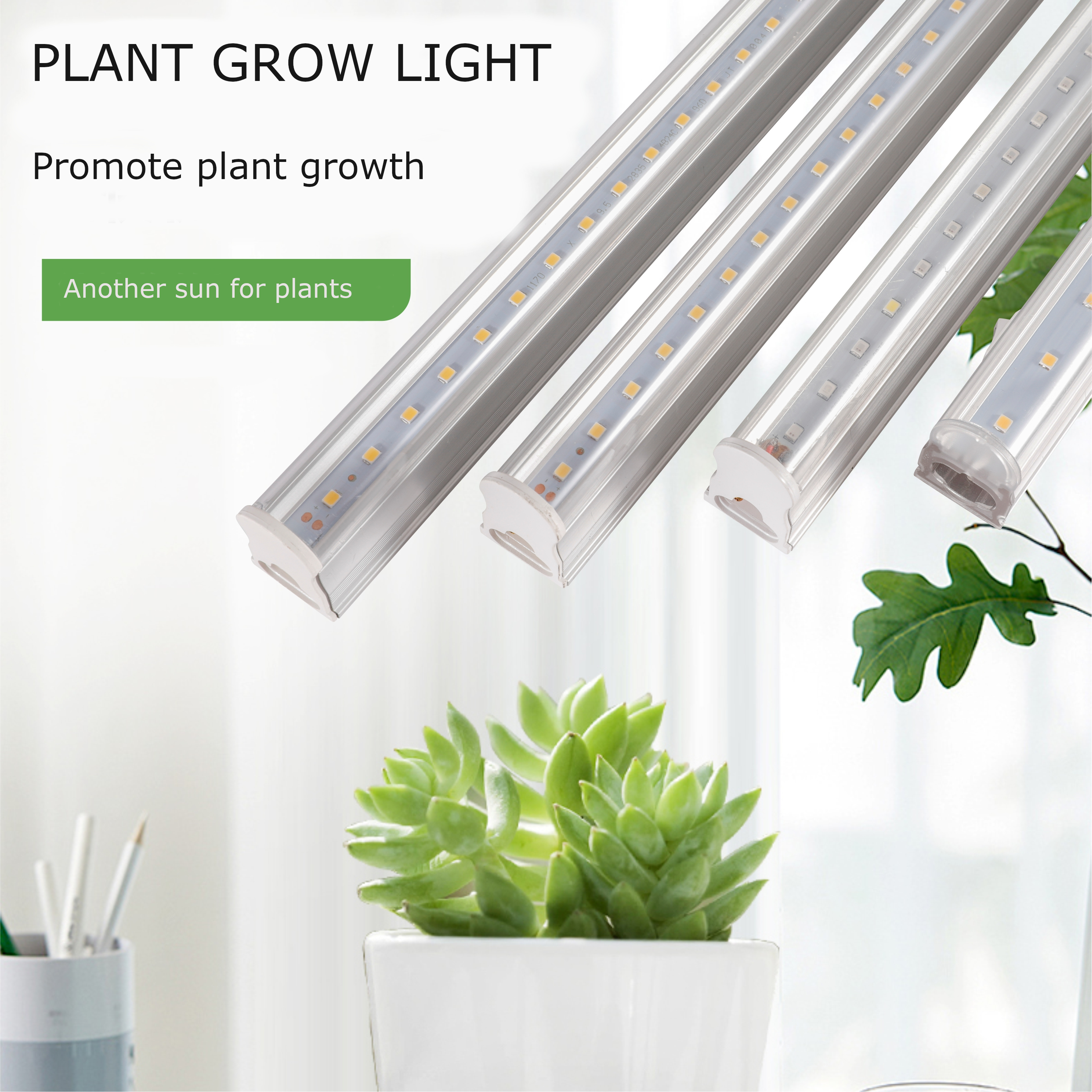 Led  plant grow tube light T5 1200mm with New Diodes & IR Lights Full Spectrum Veg Bloom Growing Lamps for Indoor Plants Seeding Flower Led Plant Light Fixture