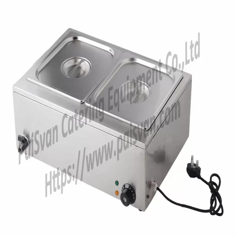 Table Top Stainless Steel Electric Buffet Bain Marie Food Warmer BM-2W